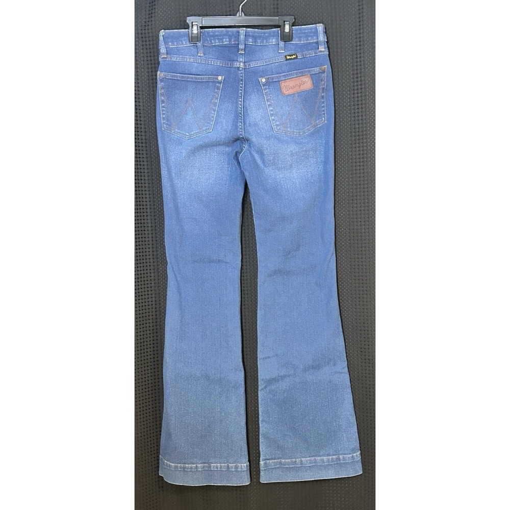 Wrangler Jeans Womens Boot Cut High Rise Stretch Denim Retro Trouser 30Wx34L